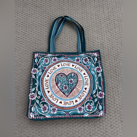 Brighton Handbags - Brighton Bella Tile Love Canvas Tote Bag
All You Need Is Love
Hand Sketched
$150